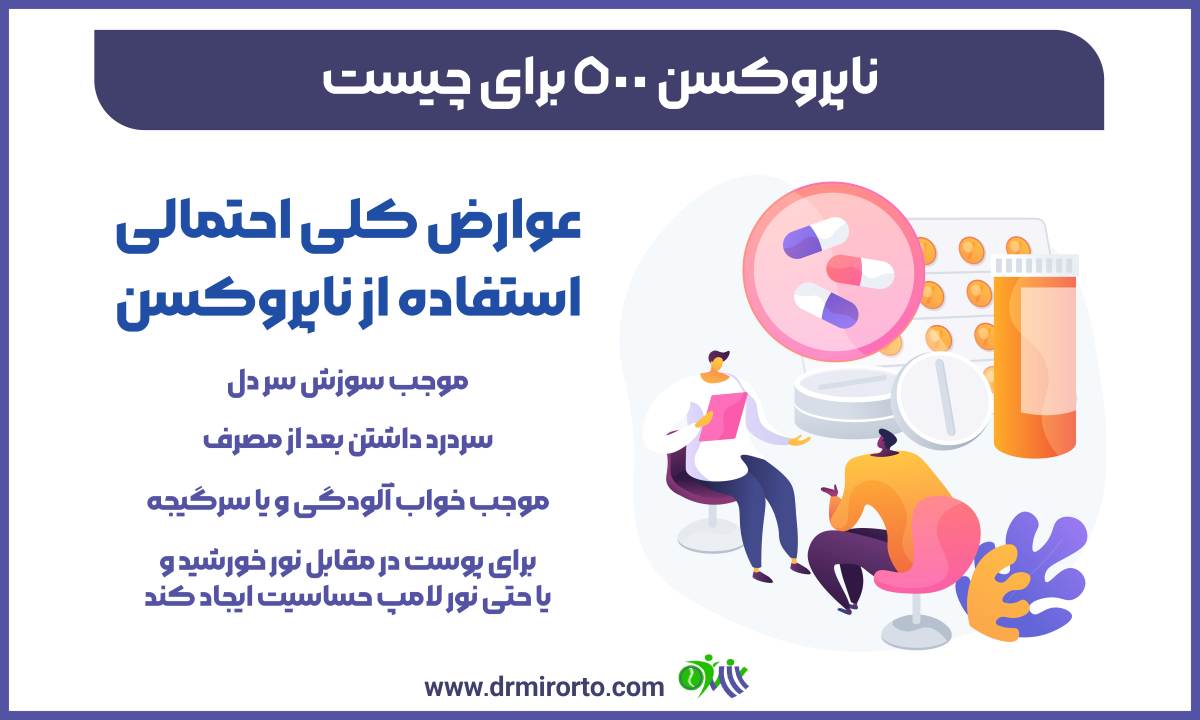 ناپروکسن 500 برای چیست 